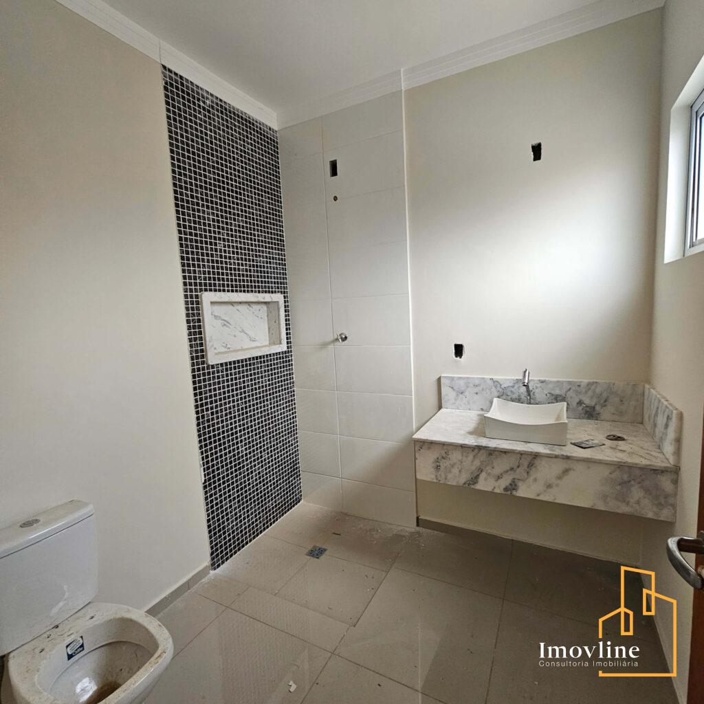 imagem banheiro Suíte 01 sobrado