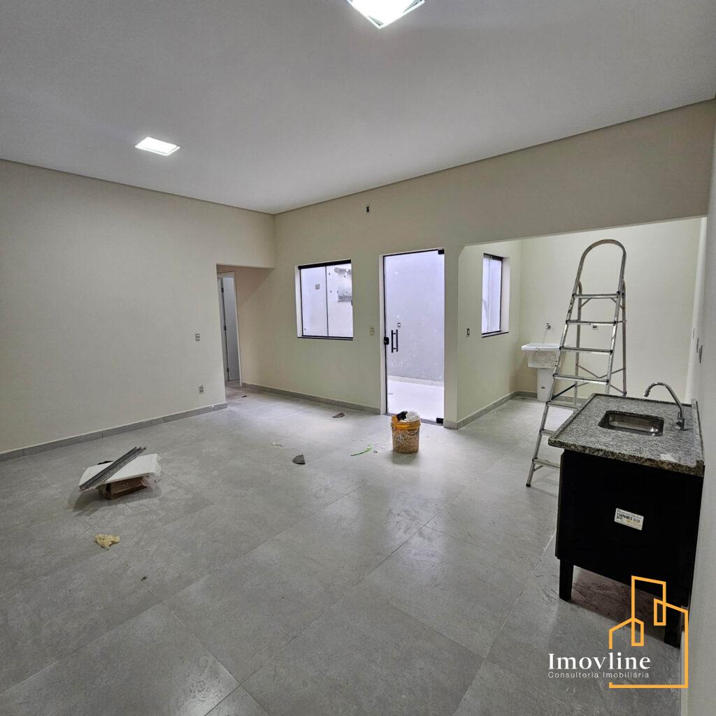 imagem Sala e Cozinha Apartamento Planalto